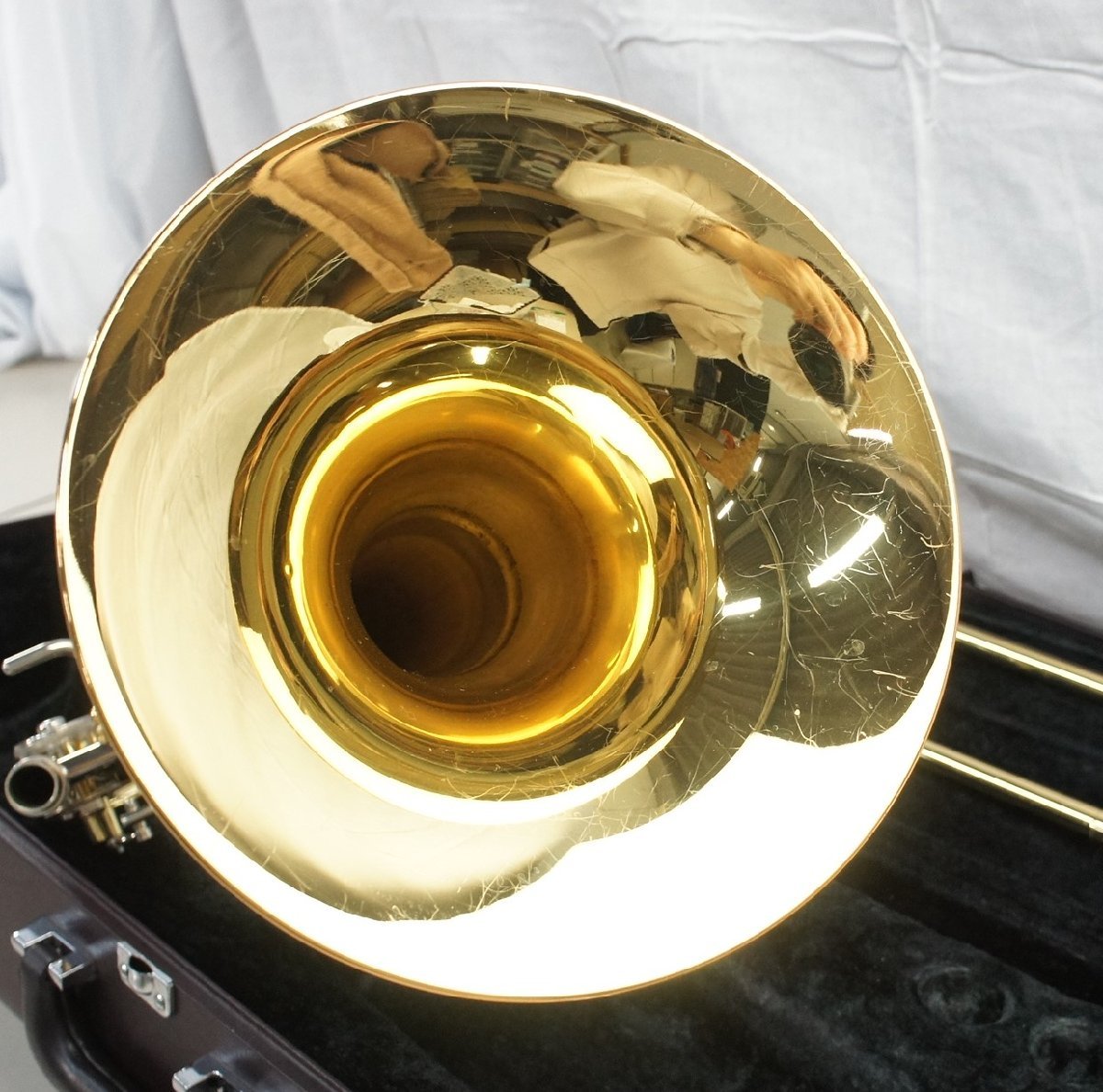 13☆YAMAHA ヤマハ テナーバストロンボーン YSL-640 管楽器トロン