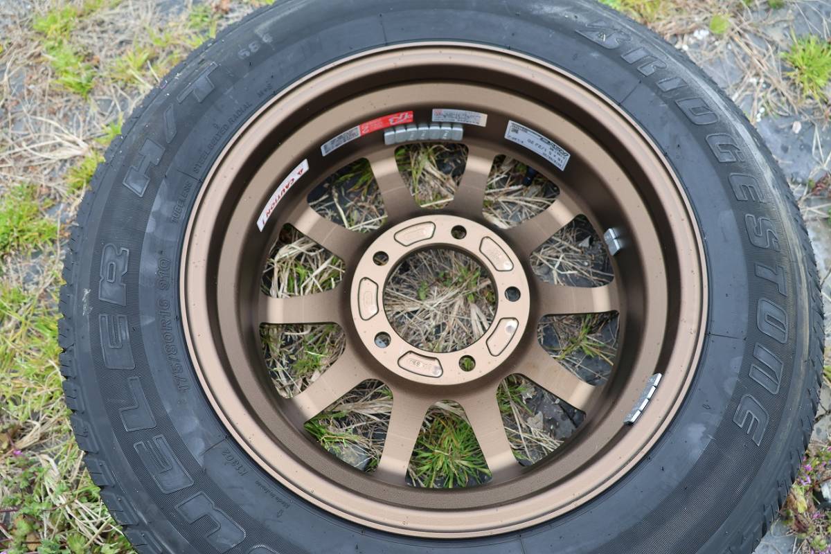 レイズ A・LAP-J ジムニー用鍛造ホイール（タイヤ付）4本セット 16×5 1 