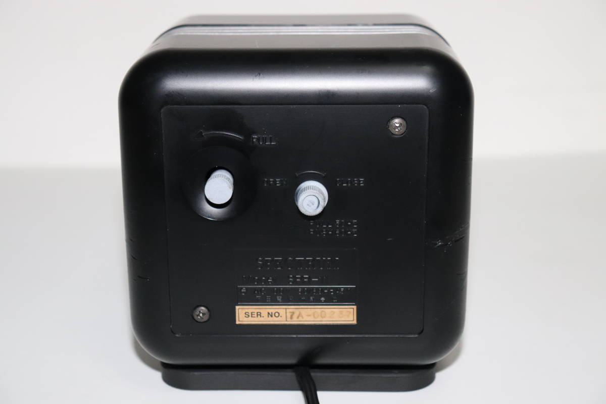 下田電機 スペクトラム SPR-11 分光時計 スペースエイジ 【通電確認済み】 当時物 スペクトラム SPR-11 下田電機 SPECTRUM 分光時計 置時計