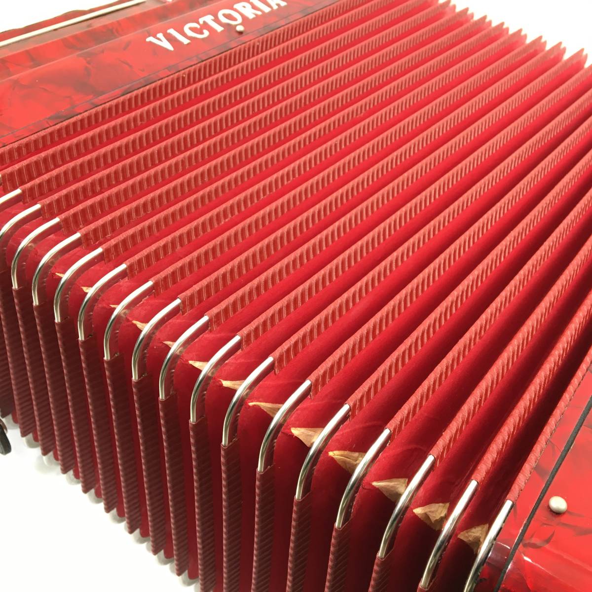 1000円～ VICTORIA Virtuoso アコーディオン ハードケース付 41鍵 120