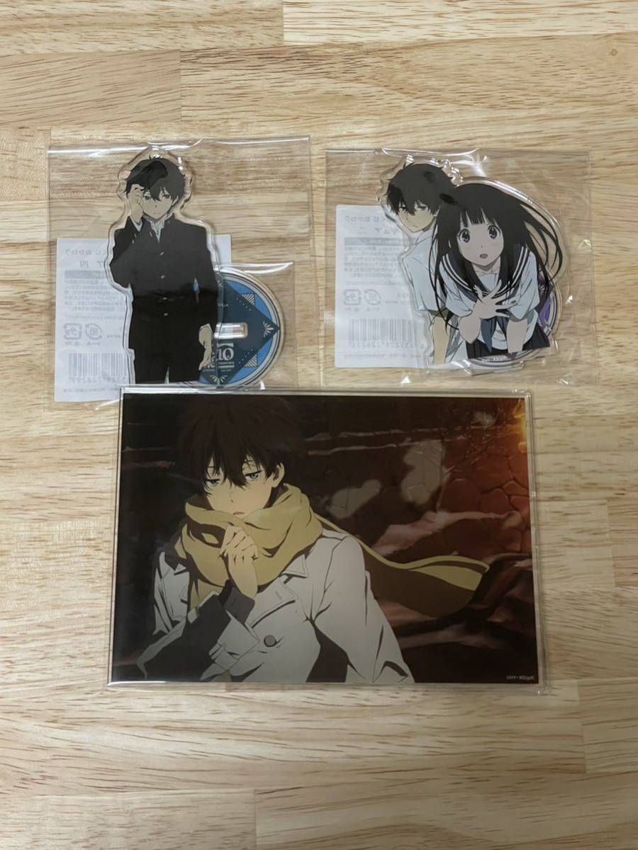 氷菓 くじ引き堂 10周年記念くじ おかわり C賞 C-7 アクリルパネル D賞  