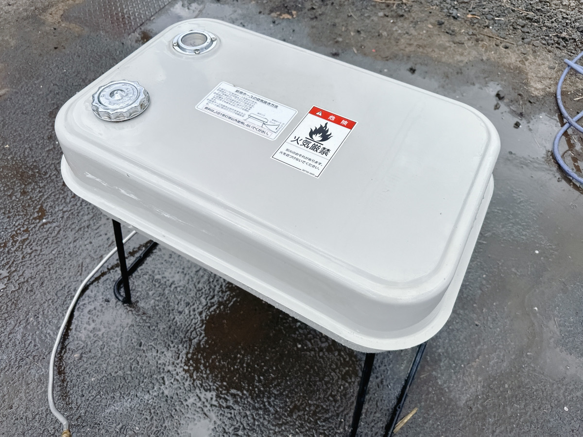 きれい 燃料タンク 約50L 灯油 灯油タンク 穀物乾燥機 オイルタンク 