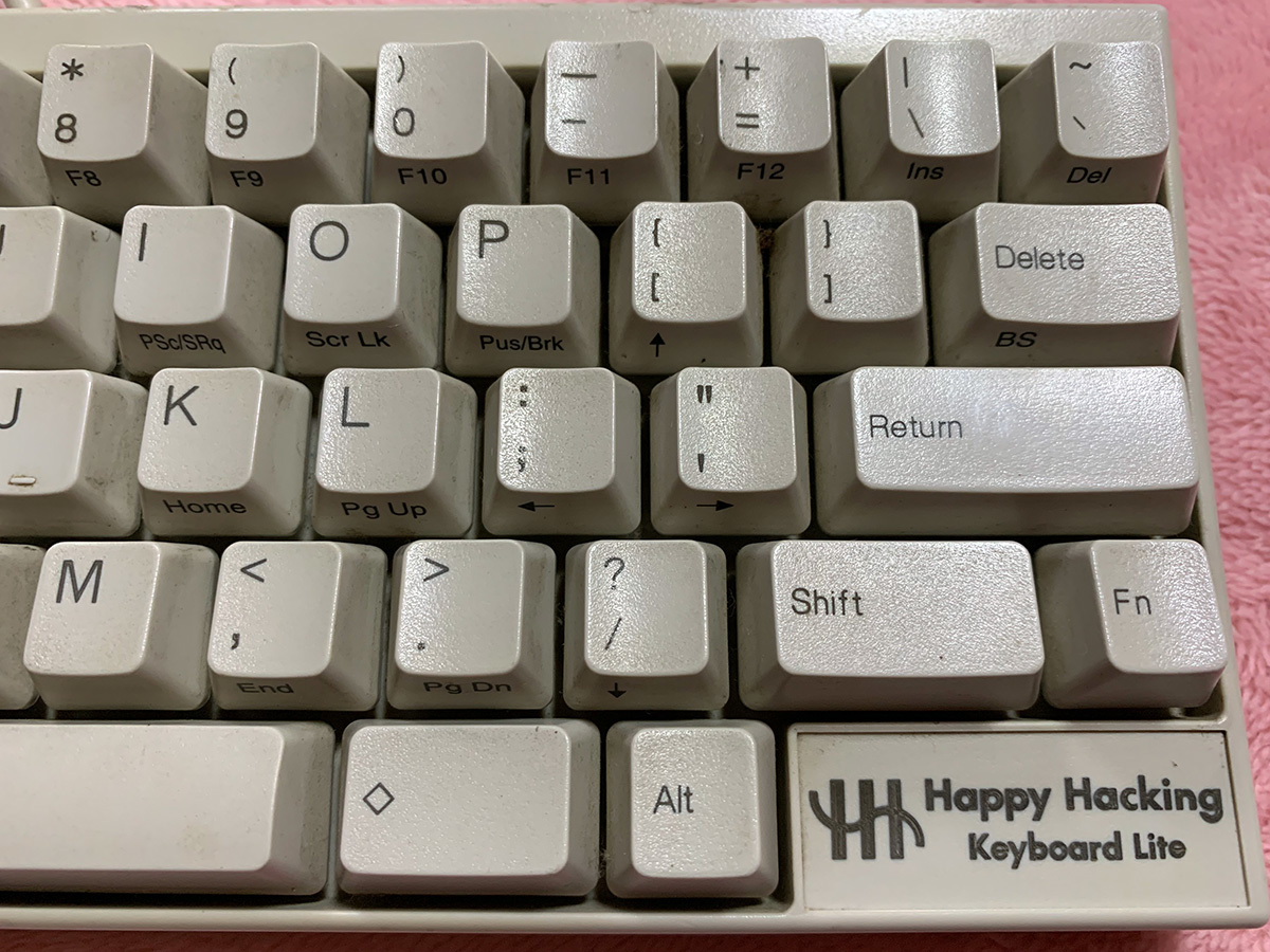希少 PFU Happy Hacking Keyboard PD-KB100W PD-KB100 PS2 PS/2 