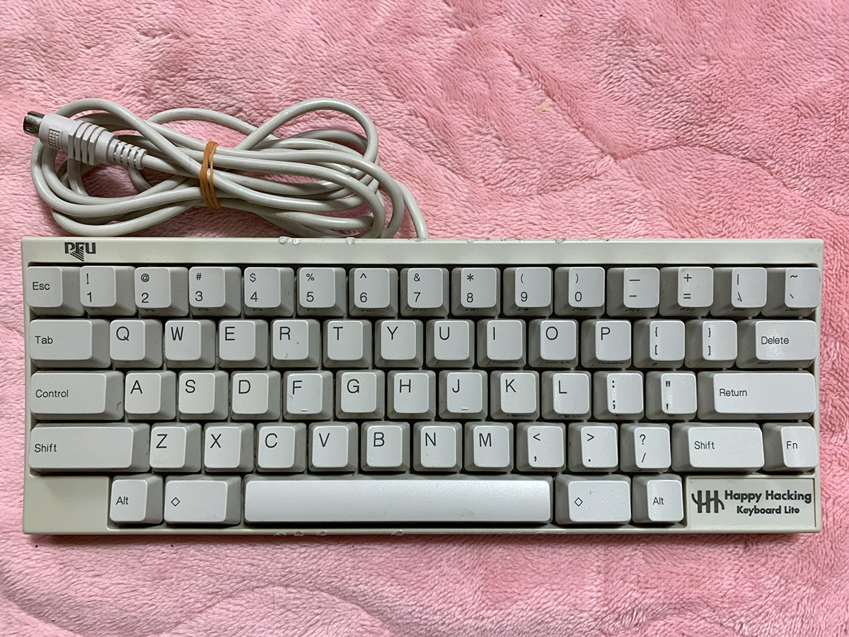 希少 PFU Happy Hacking Keyboard PD-KB100W PD-KB100 PS2 PS/2 