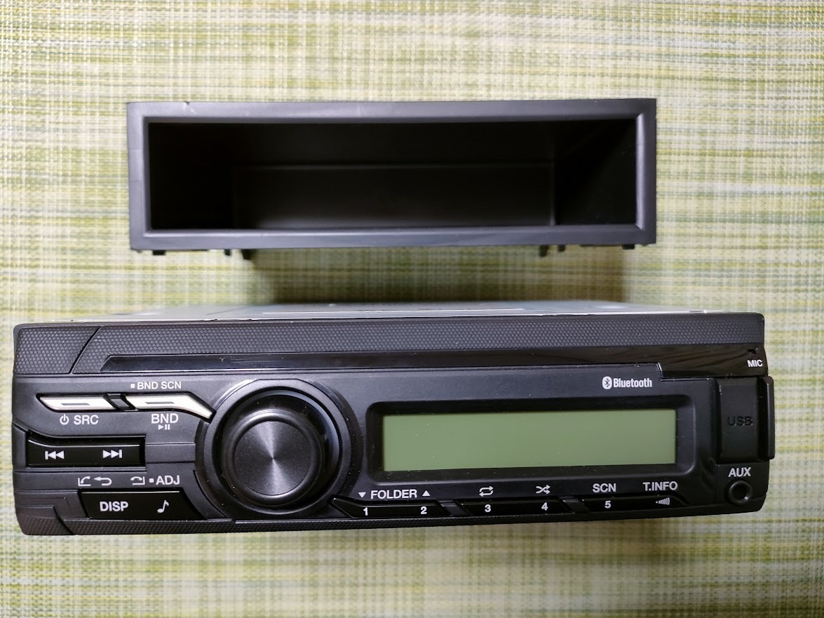 日野純正 24V Bluetooth USB対応 86120 おまけ付き！ 昨年納車の新車から取外 デュトロ レンジャー 日野純正