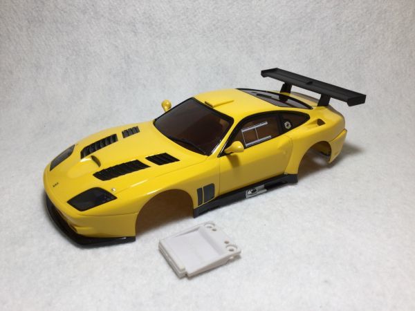 京商 フェラーリ ミニッツ Mini-Z MR-02 メルカリ 京商 ミニッツボディ　 フェラーリ575GTC（Yellow）
