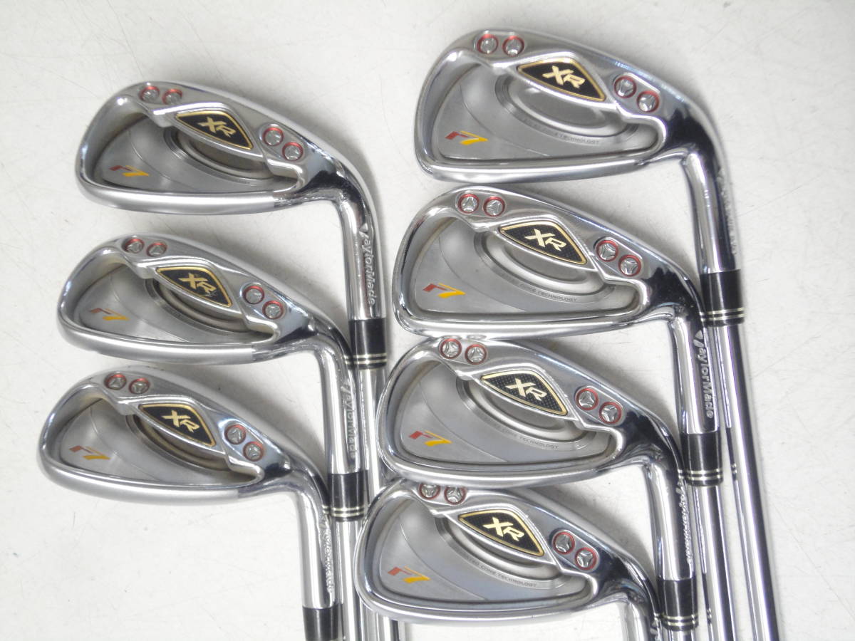 TaylorMade　テーラーメイド　R7 XR　アイアンセット　メンズ　7本 ☆即決☆TaylorMade r7 XR☆メンズアイアンセット7本組☆#6-#9，P-S