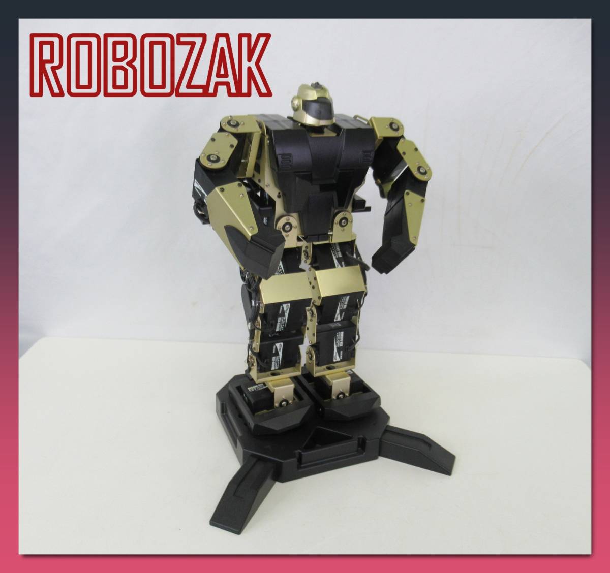 C-2【動作未確認 ジャンク】ディアゴスティーニ ロボザック 二足歩行  