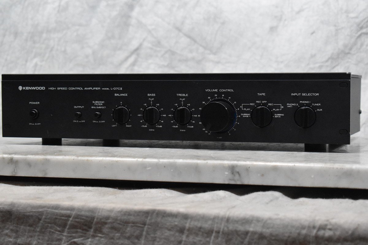TRIO トリオ コントロールアンプ L-07CⅡ KENWOOD L L-07C L-07CII 
