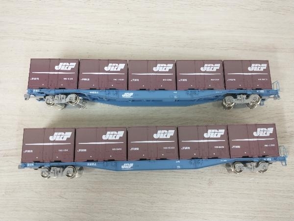 HOゲージ KATO 3-512 コキ104形コンテナ貨車 19Dコンテナ積載・2両セット