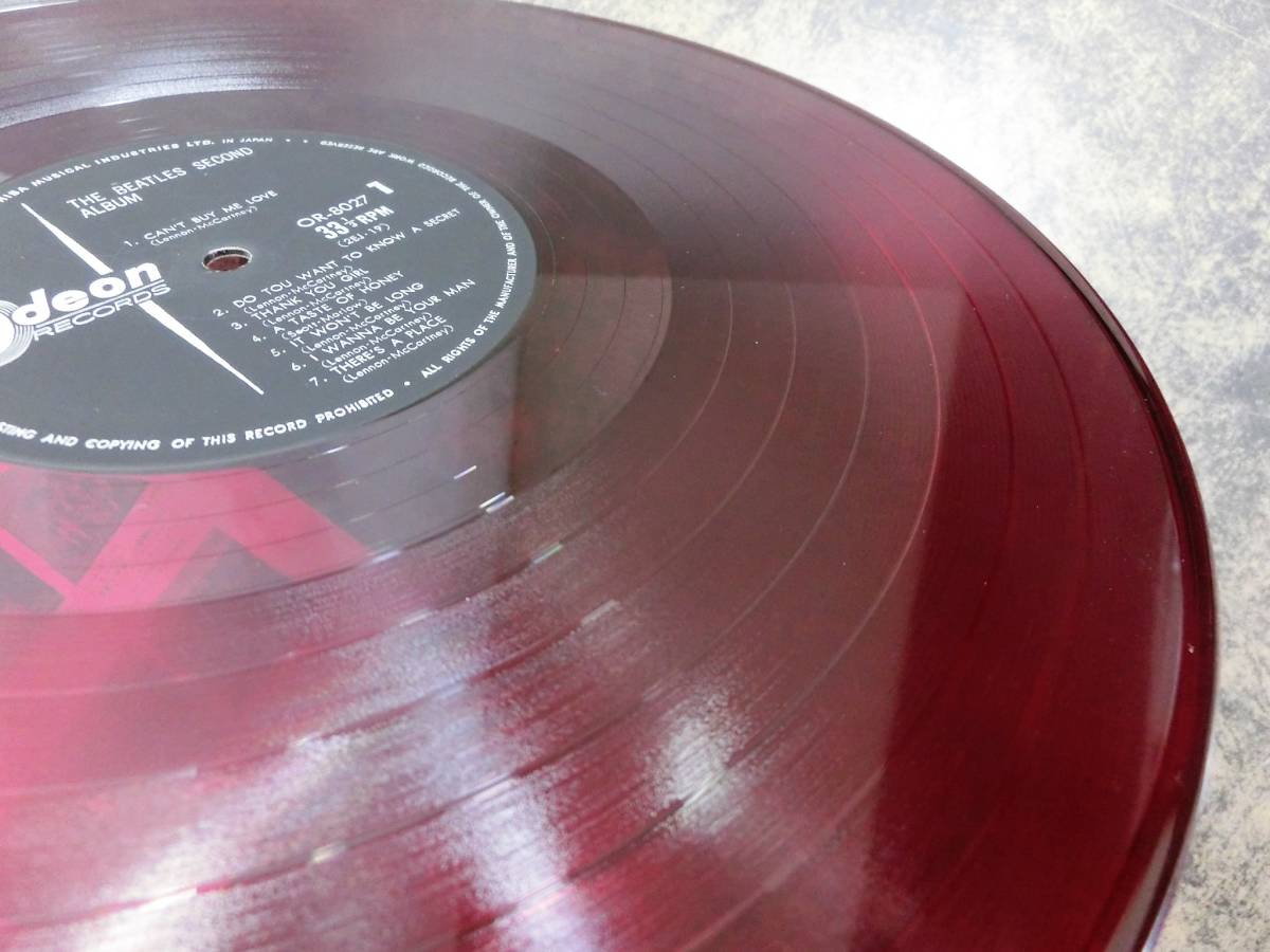 ビートルズレコードNO.2 OR-8027 赤盤