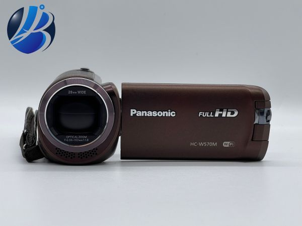 通電動作確認済み】☆Panasonic ビデオカメラ HC-W570M☆デジタル
