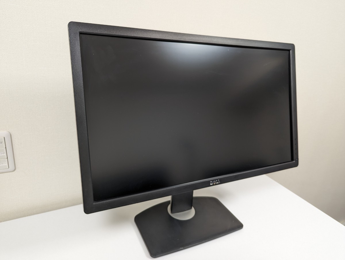 Dell ジャンク DELL U2713HM 2560x1440 IPS非光沢液晶 ブラック 4系統 