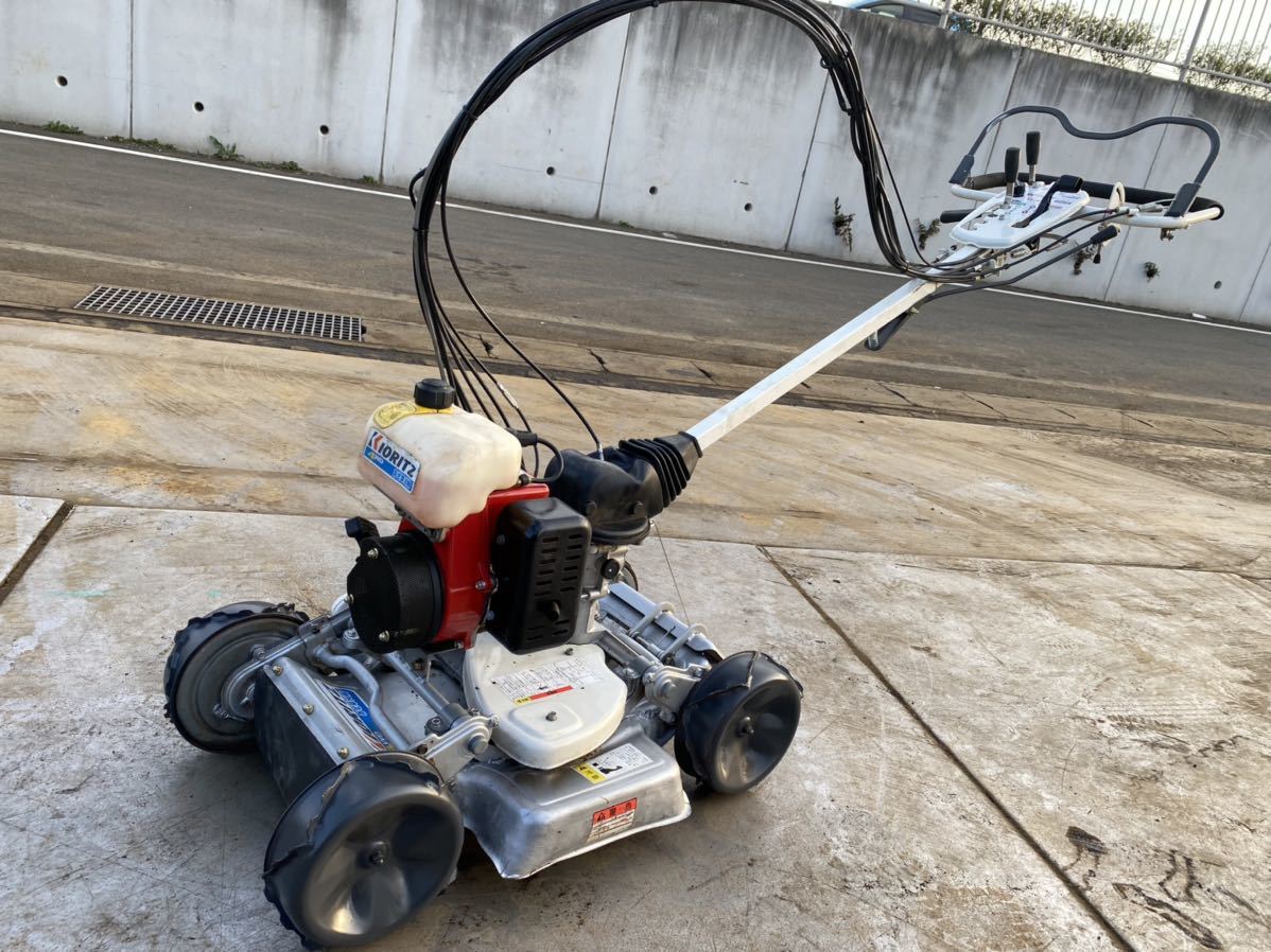 共立 AZ850B スパイダーモアー 自走式4WD斜面刈り 農業 0055