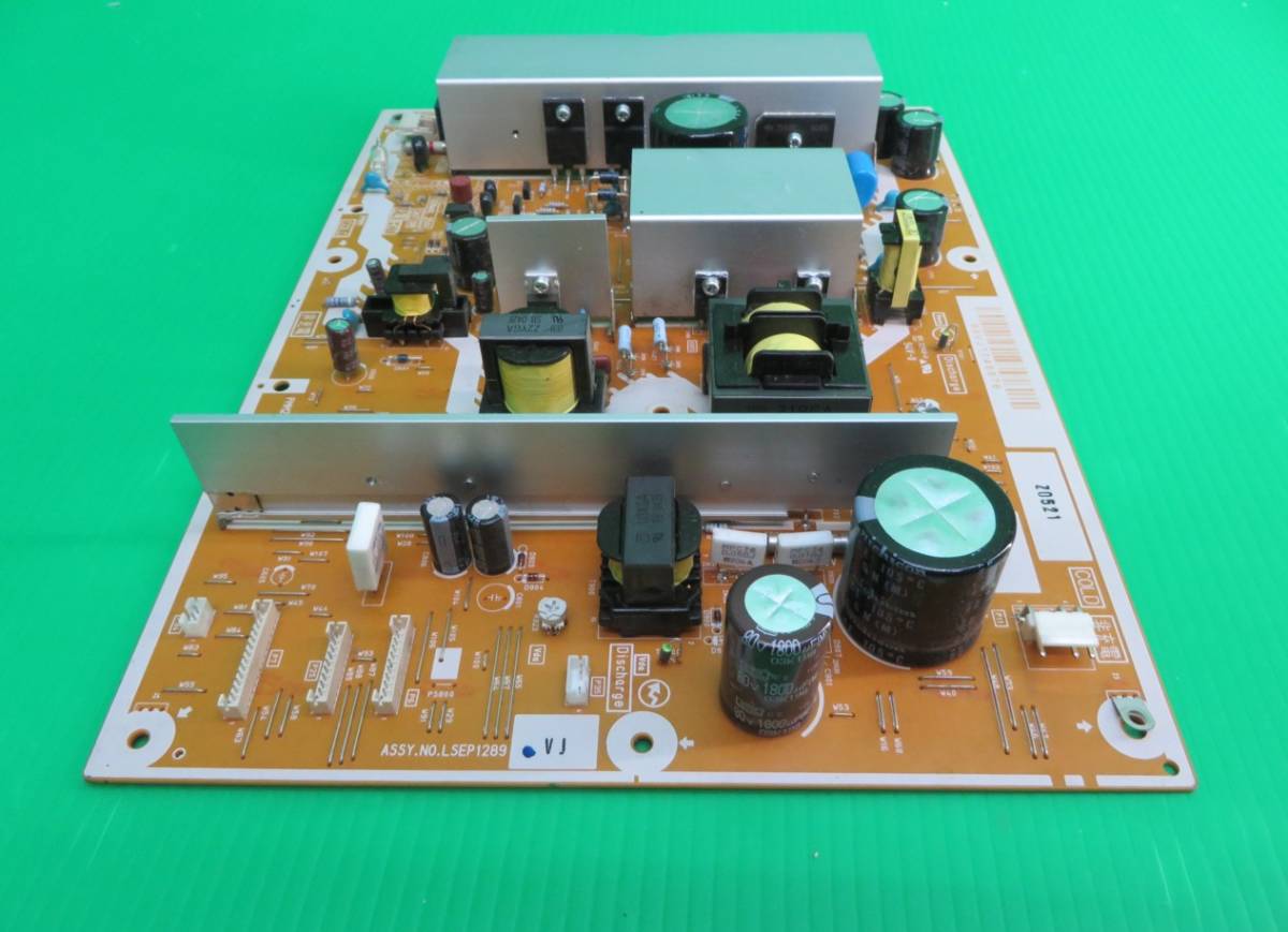 T-4297▽Panasonic パナソニック プラズマテレビ TH-P42V22 電源基盤