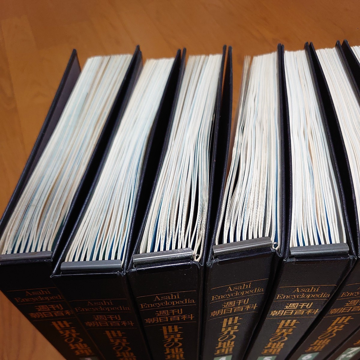 週刊朝日百科 世界の地理 (全巻揃い)匿名発送・送料込み 週刊朝日