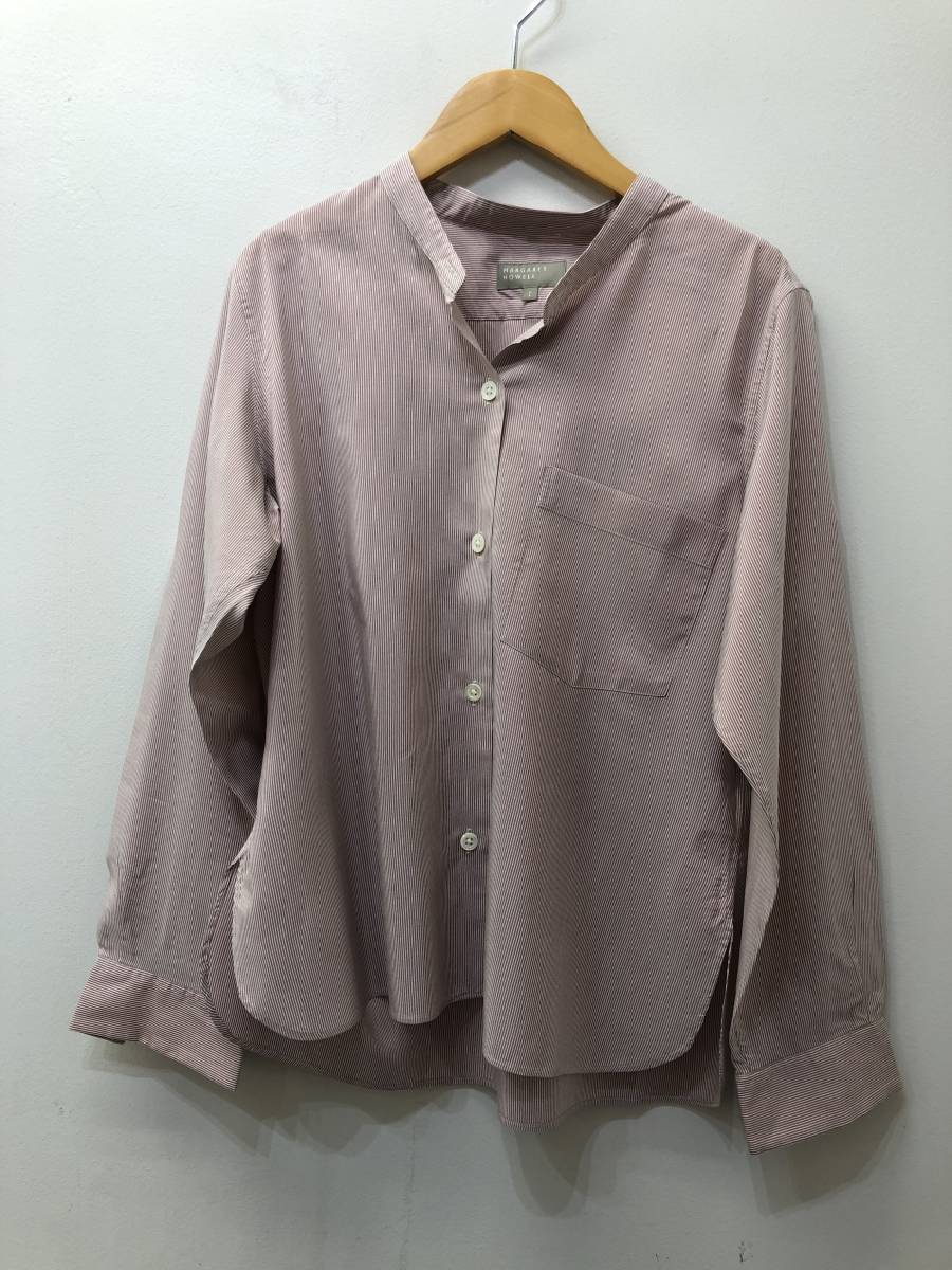 739☆MARGARET HOWELL マーガレットハウエル☆シルクコットン カラー 
