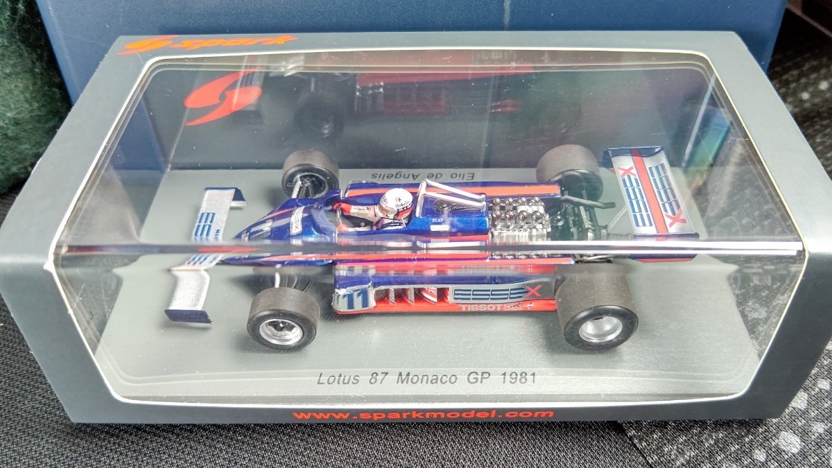 1円〜 スパーク 1/43 ロータス 87 イタリアGP 1981 ロータス 0 Lotus