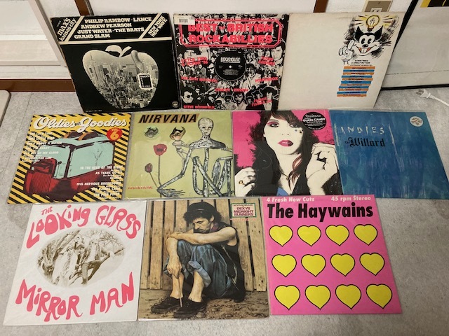 LP 10枚セット グランジ、ギターポップ、ロカビリー、パブロック NEW WAVE PUNK クラブヒット　DJの方におすすめ