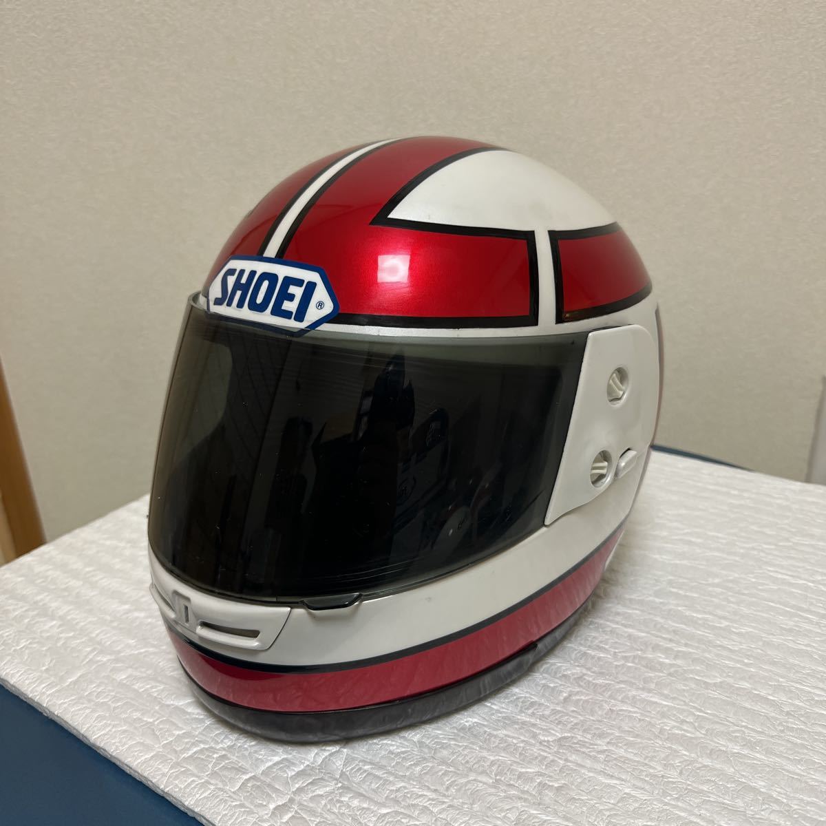 当時物 SHOEI フルフェイスヘルメット 巨摩 群 レプリカ Mサイズ 