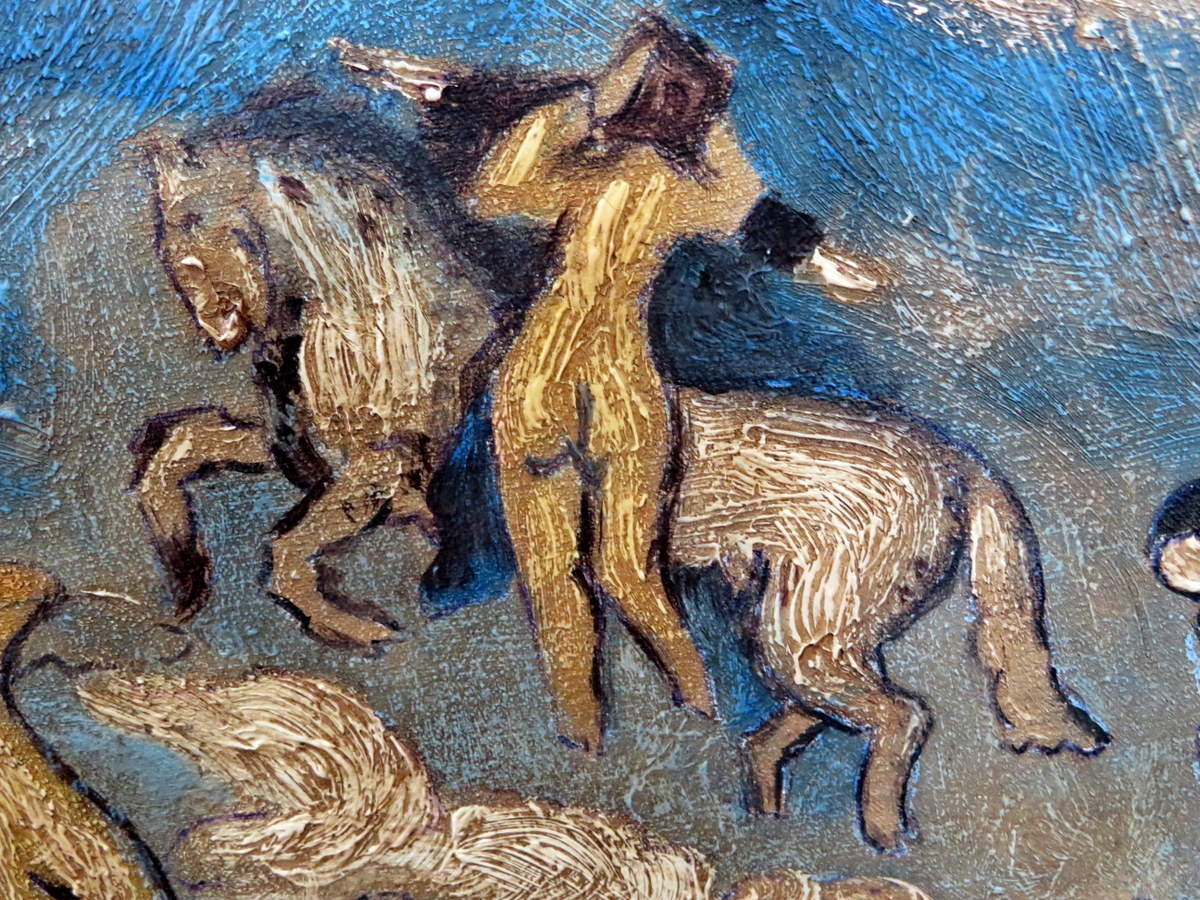 パブロ ピカソ Pablo Picasso 1901年 青の時代 招魂 カサジェマスの