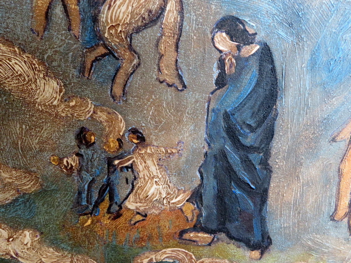 パブロ ピカソ Pablo Picasso 1901年 青の時代 招魂 カサジェマスの