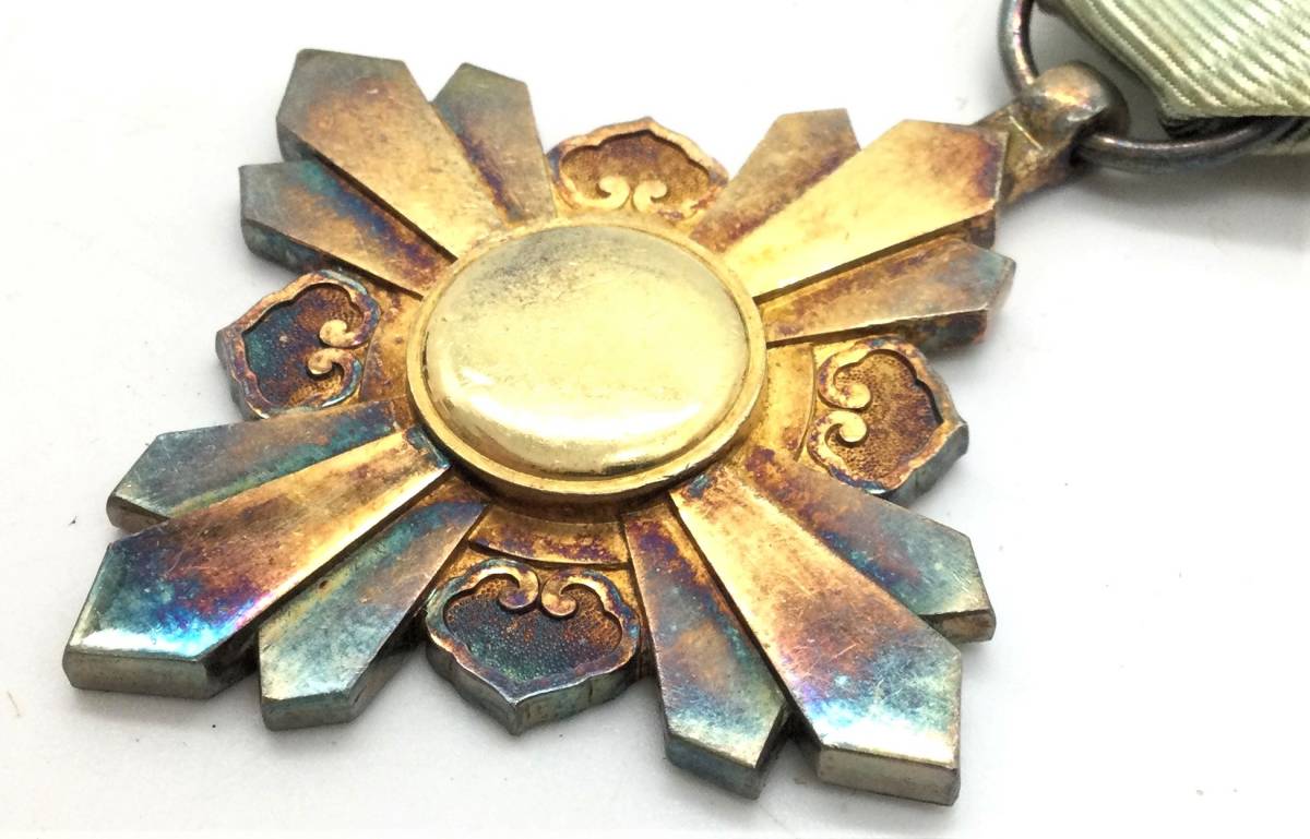 満州国勲章 満州国 勲六位景雲章 旧日本軍 大日本