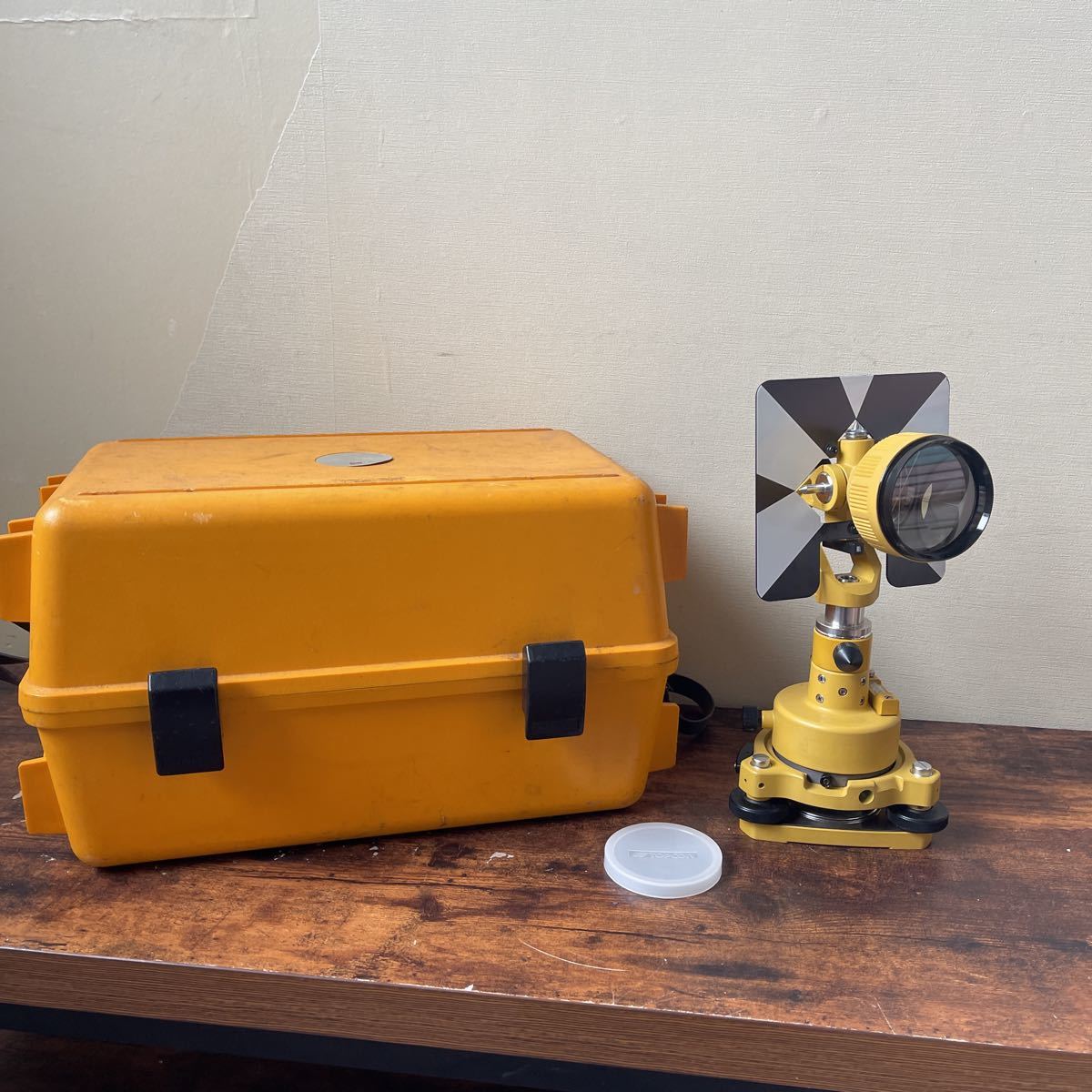 TOPCON 1素子プリズム トプコン 測定器 着脱式整準台セット 整準台 一 