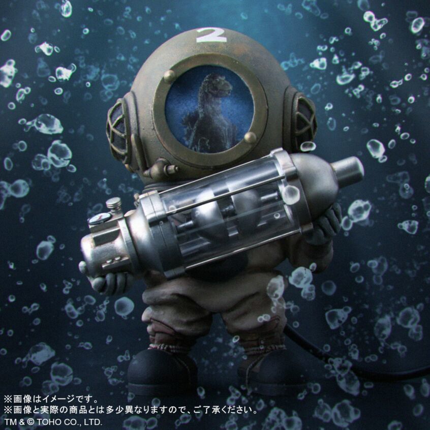 デフォリアル ゴジラ 芹沢博士 総天然色ver. 少年リック 限定版 エクス