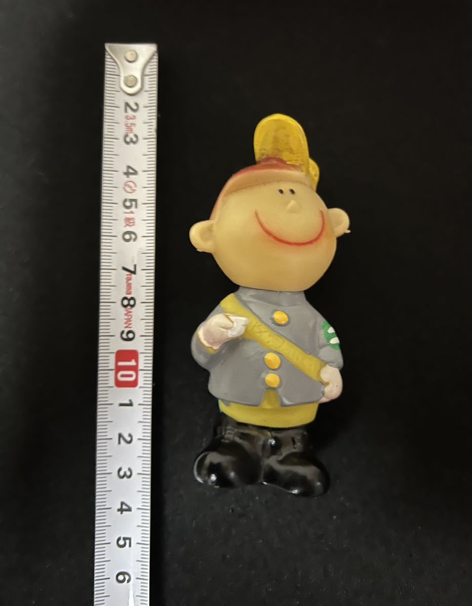 当時物 珍品 交通安全 こうちゃん ソフビ 人形 企業物 昭和レトロ (検
