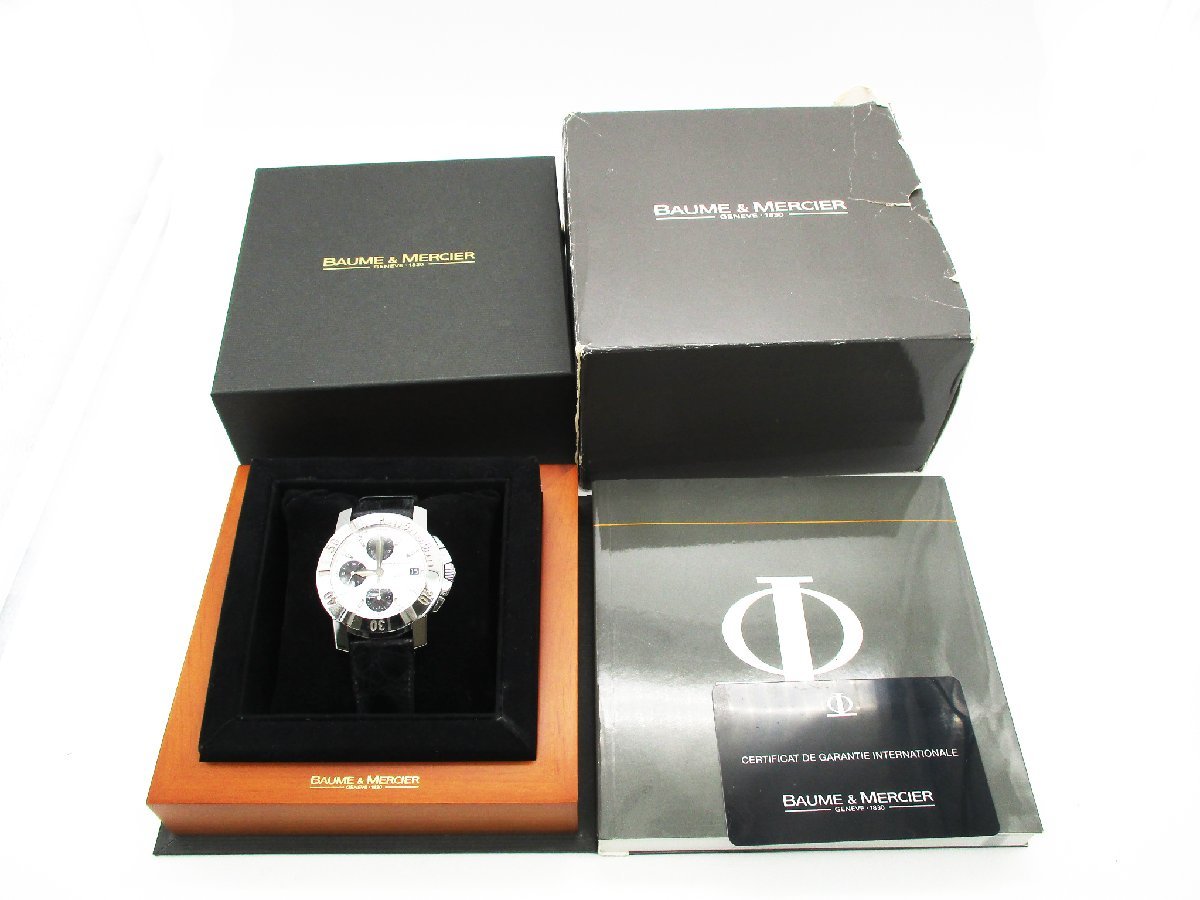 BAUME & MERCIER - ボーム＆メルシエ ケープランド 200M防水 クロノ