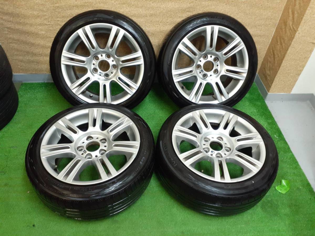 岩手発!BMW Mスポーツ 純正 17インチ 8J PCD112 OFF+37☆ヨコハマ 205 
