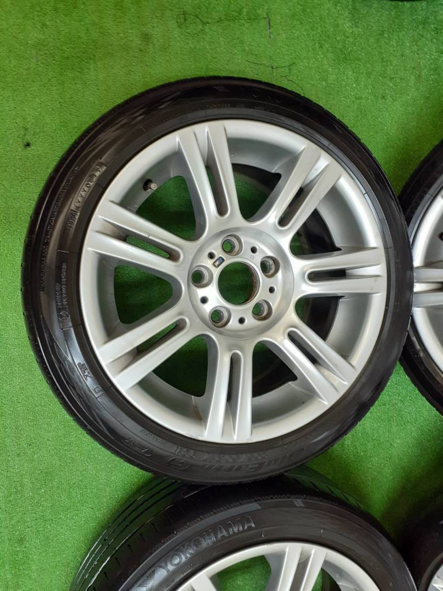 岩手発!BMW Mスポーツ 純正 17インチ 8J PCD112 OFF+37☆ヨコハマ 205 