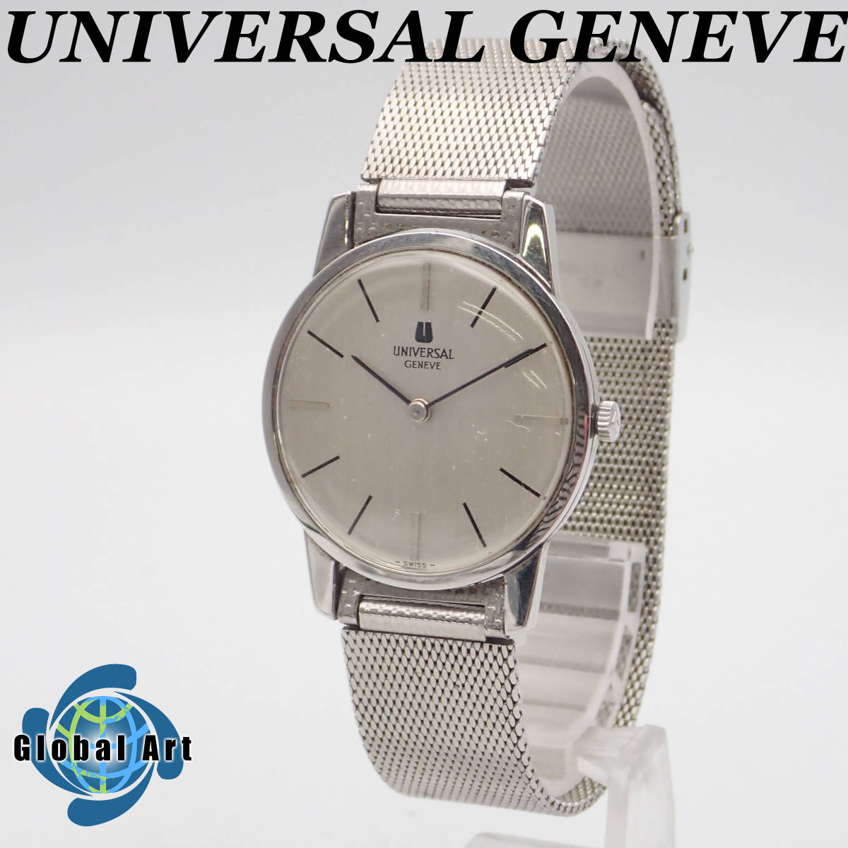 う03421/UNIVERSAL GENEVE ユニバーサルジュネーブ/手巻き/メンズ 