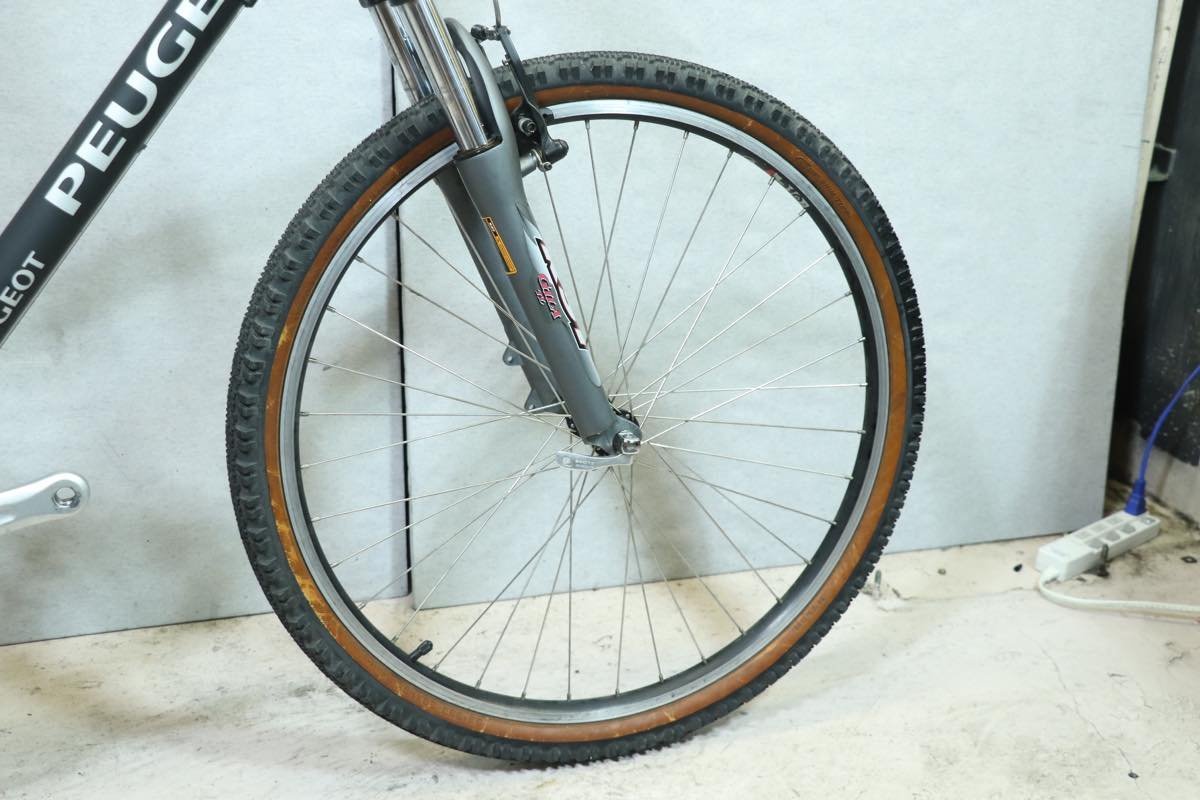 □PEUGEOT プジョー TOMBATT 26インチMTB SHIMANO 3X8S サイズM 2003
