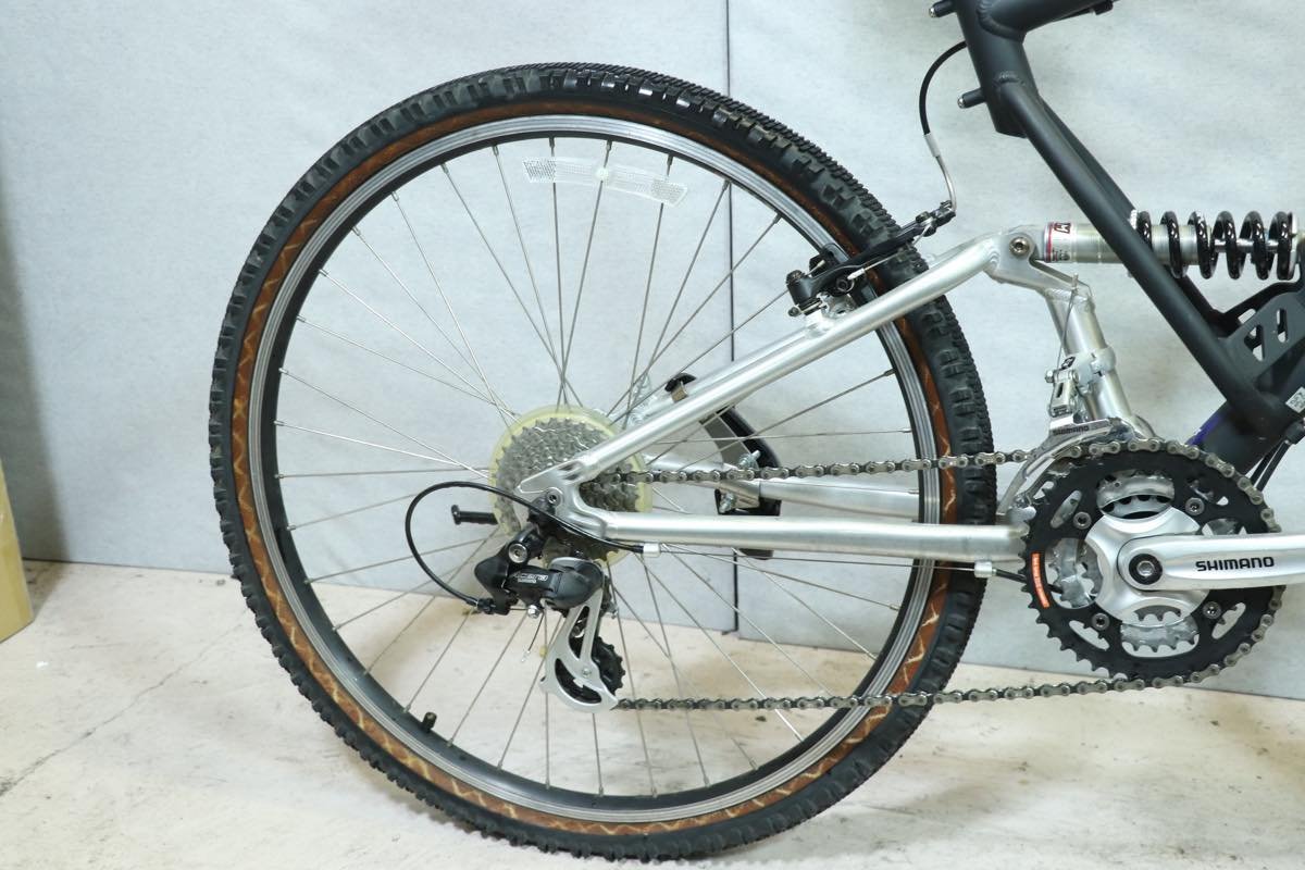 □PEUGEOT プジョー TOMBATT 26インチMTB SHIMANO 3X8S サイズM 2003
