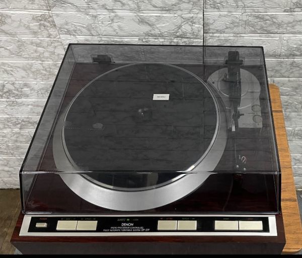 M152★DENON デノン DP-37F フルオート ターンテーブル レコードプレイヤー