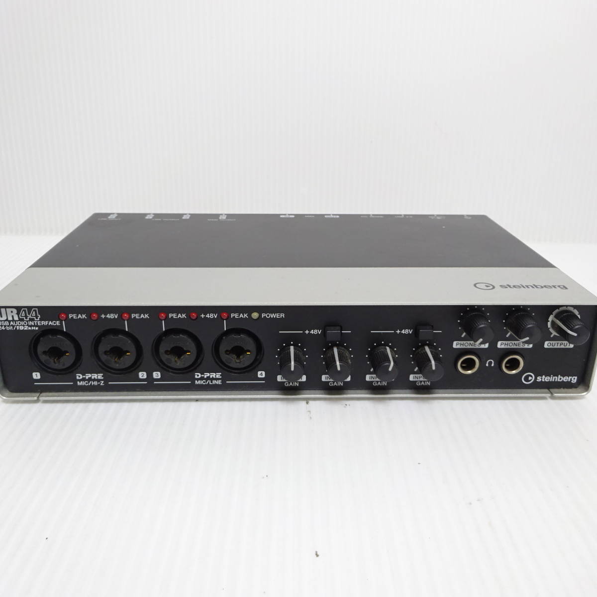 1839277-212】 steinberg UR44 オーディオインターフェイス 動作未確認