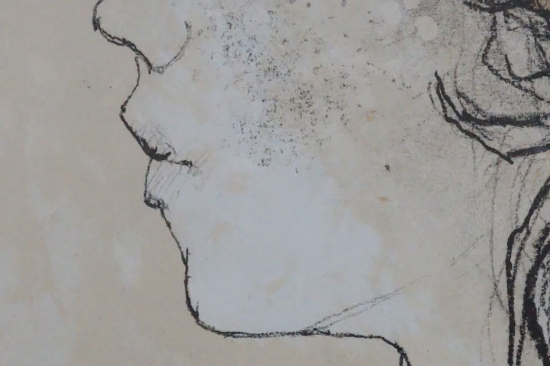 C580◇本物保証 【ジャン・ジャンセン】 リトグラフ約20号 「ロウソク  