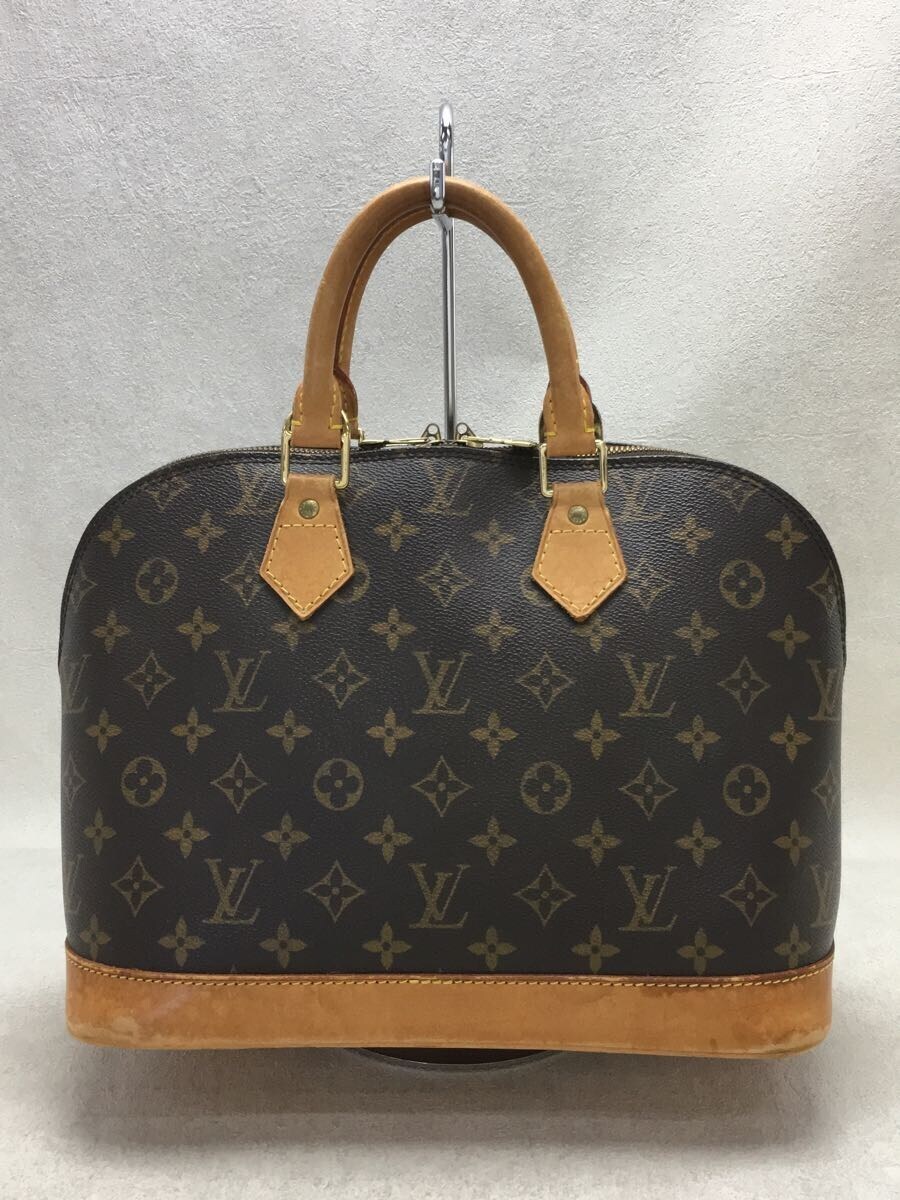 LOUIS VUITTON◆アルマ_モノグラム_BRW/PVC/BRW/総柄