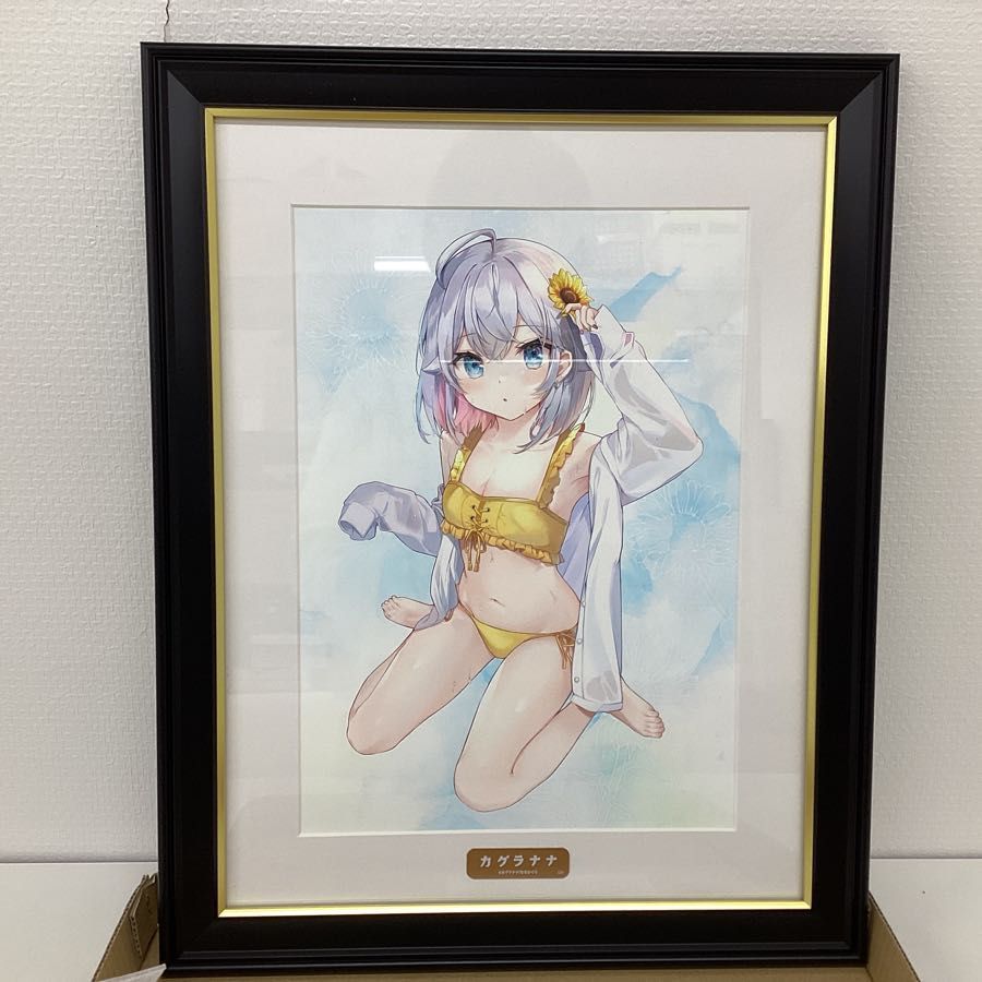 現状 バーチャルYouTuber カグラナナ メモリアルアート 描き下ろし水着 