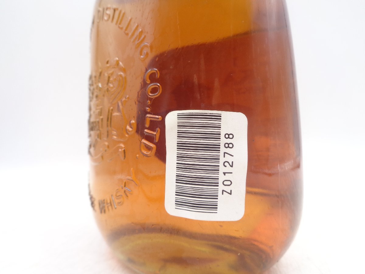 NIKKA WHISKY ニッカ G&G 仙台工場ラベル 白びん ウイスキー 特級