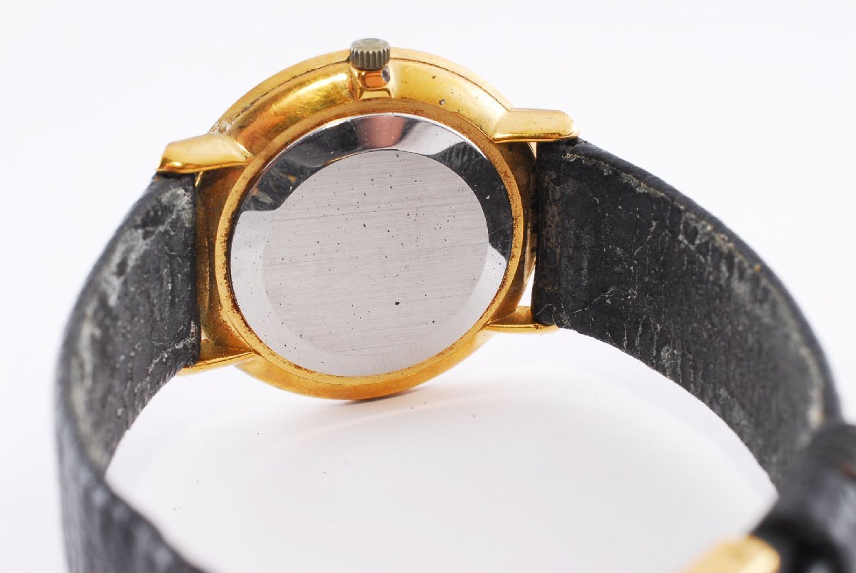 稼動品 オメガ デビル 手巻き ラウンド ゴールド メンズ 腕時計 OMEGA