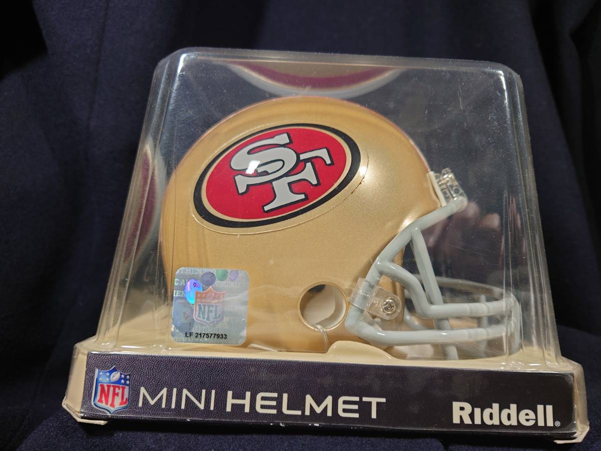 NFL SAN FRANCISCO 49ERS MINI HELMET サンフランシスコ・49ERS ミニヘルメット