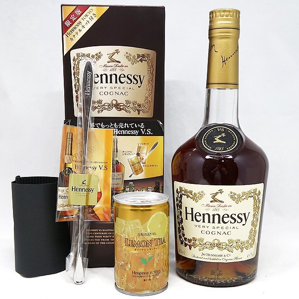 DKG★ 限定版 カクテルキット 付き 正規品 Hennessy VERY SPECIAL ヘネシー ベリースペシャル VS ブランデー ヘネシーVS 700ml 箱付き
