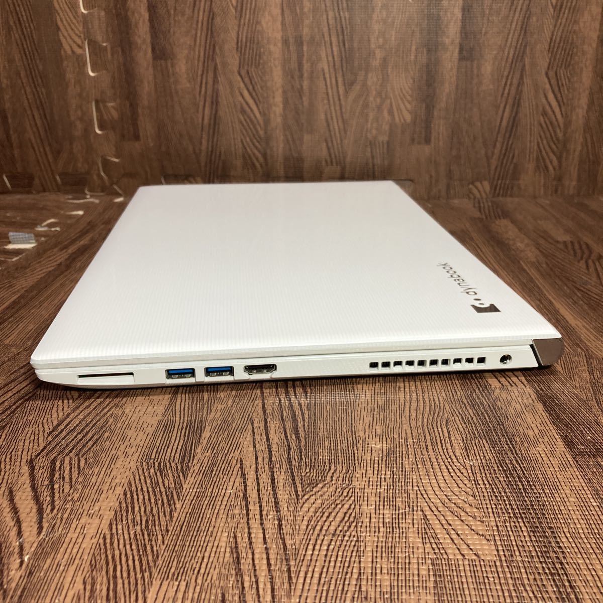 ZZ-1469 激安 最新OS Windows11Pro ノートPC 東芝 dynabook P1-T4KP-BW Celeron 3867U メモリ4GB HDD320GB カメラ Bluetooth Office 中古