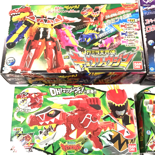 獣電戦隊キョウリュウジャー ロケット変形 DXプレズオー 他 カミツキ 