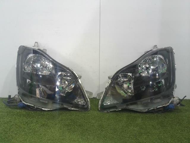 ★トヨタ GRS180 GRS181 GRS184 18系 クラウンアスリート 後期 純正 インナーブラック 加工 ヘッドライト 左右セット ジャンク品