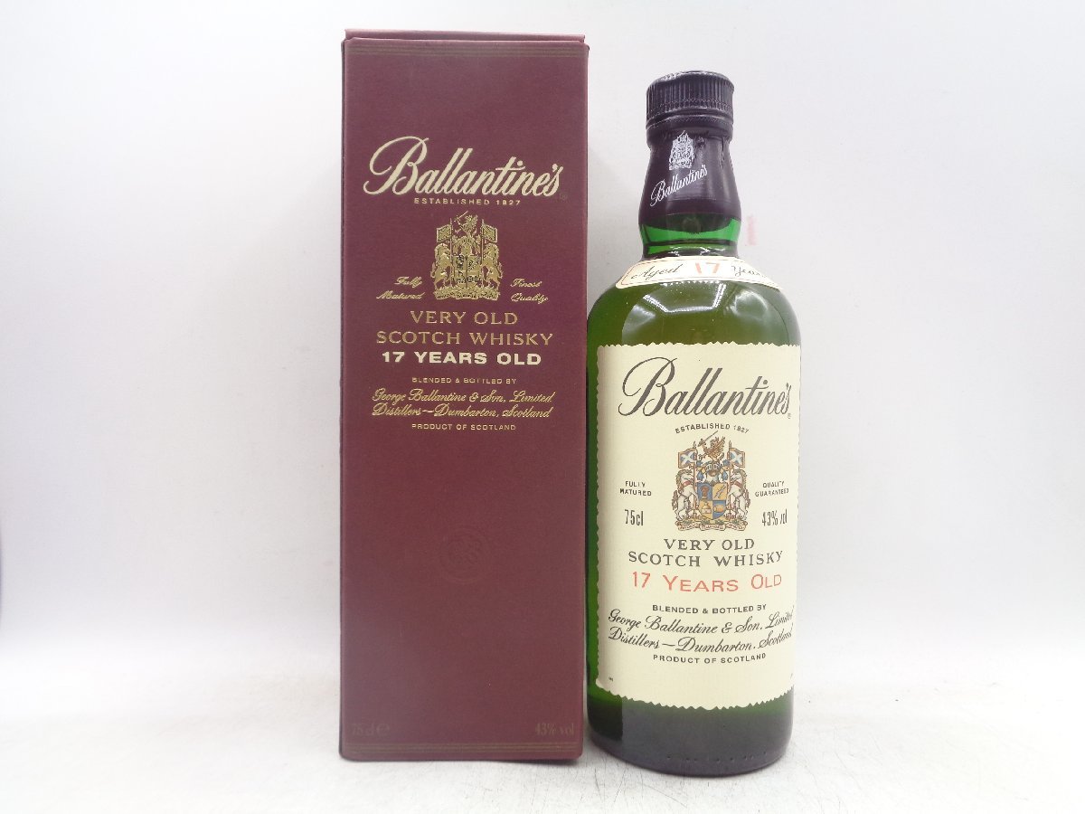 BALLANTINE'S 17年 VERY OLD バランタイン ベリー オールド スコッチ