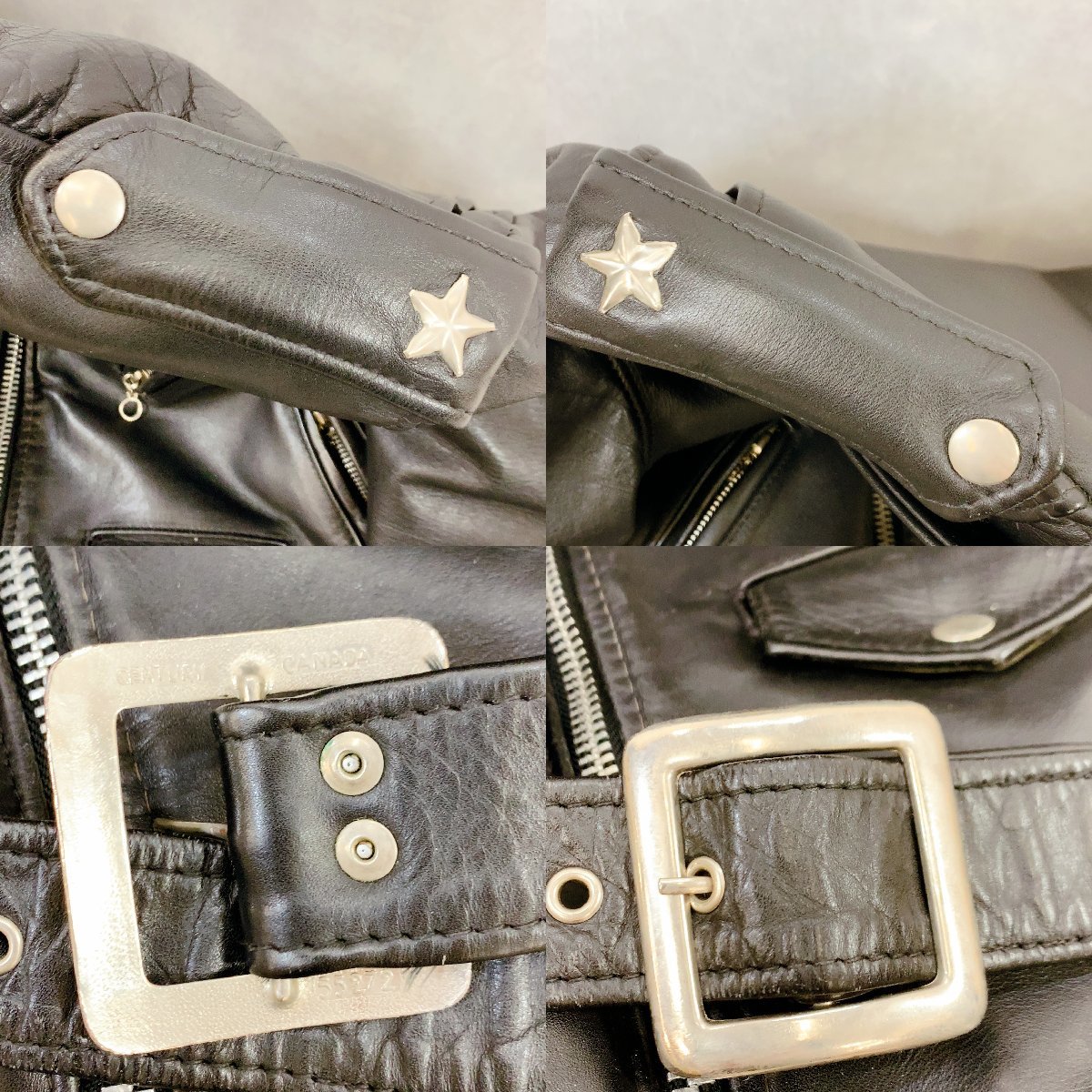 y*u様 Schott NYC 牛タグ 70s ダブルライダースジャケット Schott NYC 牛タグ 70s ダブルライダースジャケット 70s schott 牛タグ